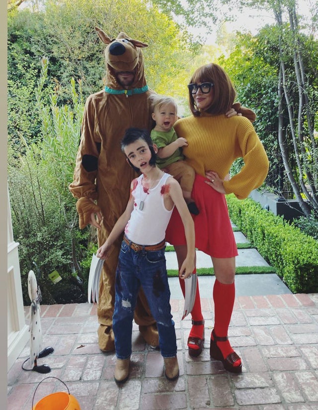 hilary duff family halloween