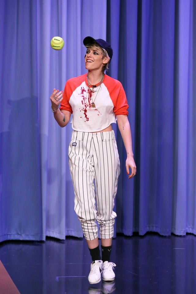 kristen stewart on jimmy fallon halloween 2019