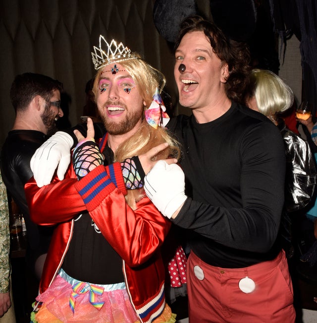 Lance Bass and JC Chasez halloween 2019