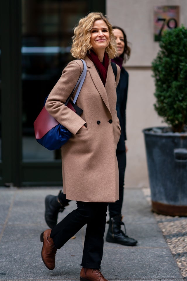 Kyra Sedgwick in nyc on 11/12