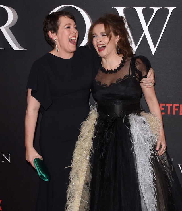 Olivia Colman and Helena Bonham Carter at the World Premiere of Netflix Original Series "The Crown" Season 3 