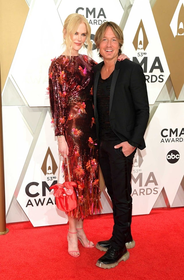 Nicole Kidman and Keith Urban at 2019 cma awards