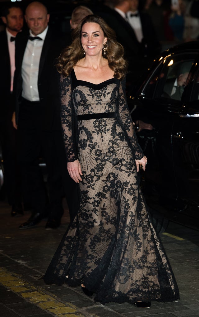 Catherine, Duchess of Cambridge at the Royal Variety Performance