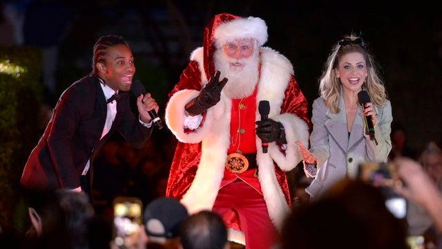 Fik-Shun, Santa Claus and actress Sarah Michelle Gellar