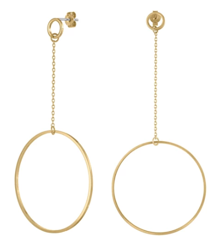 Equilibrium Hoop Earrings