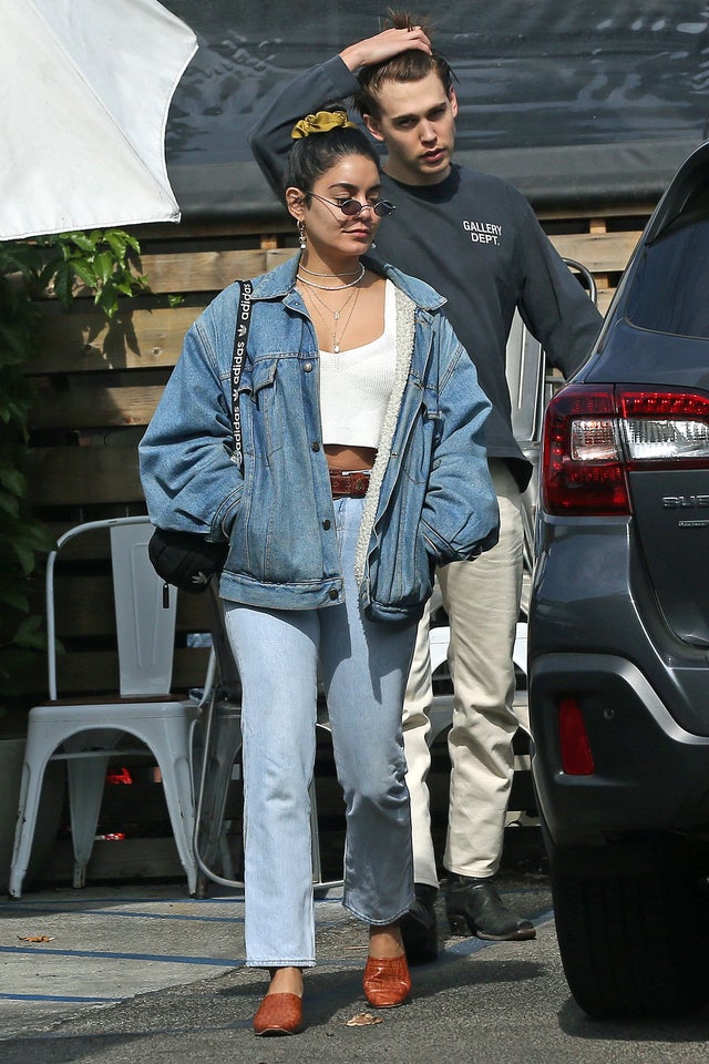 vanessa hudgens and austin butler get lunch in LA