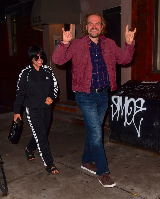 lily allen and david harbour halloween 2019