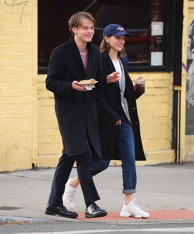 Charlie Heaton and Natalia Dyer