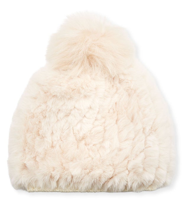 Faux Fur Beanie Hat