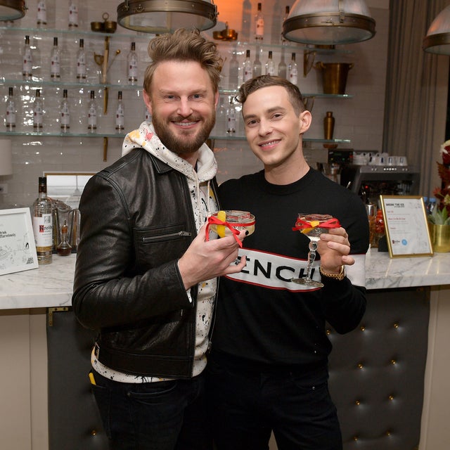 Bobby Berk and Adam Rippon