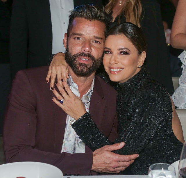 Ricky Martin and Eva Longoria