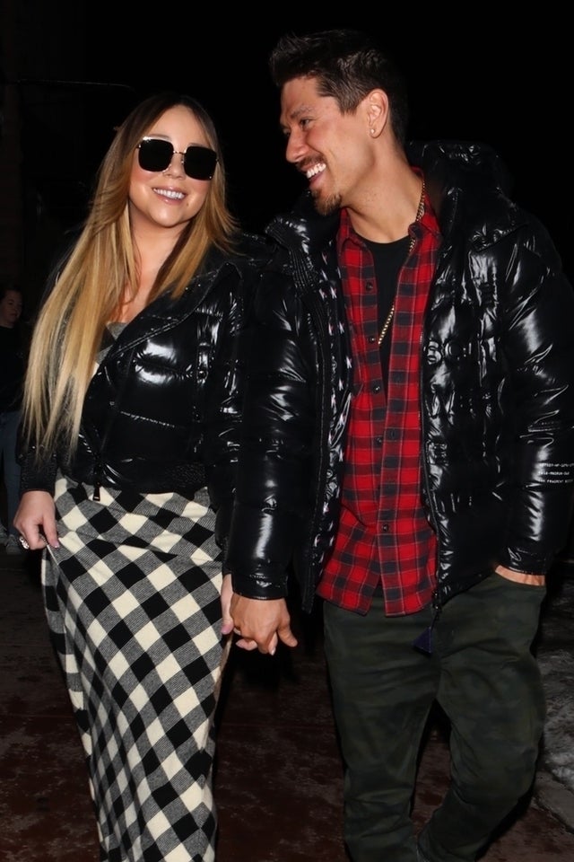 Mariah Carey and Bryan Tanaka in Aspen