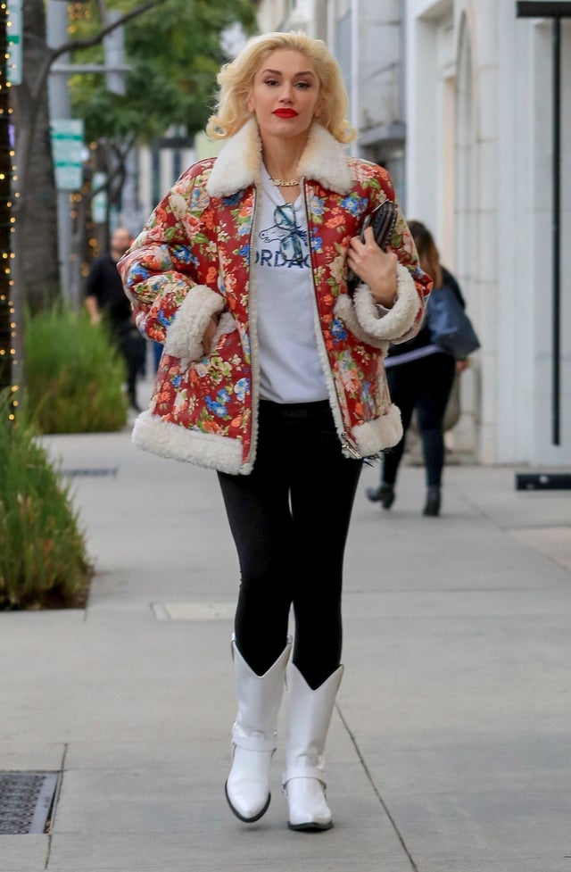 gwen stefani in beverly hills