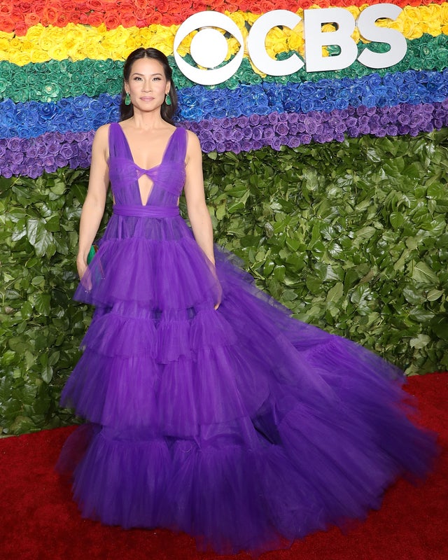 lucy liu at 2019 tony awards