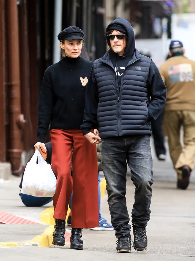 Diane Kruger and Norman Reedus 