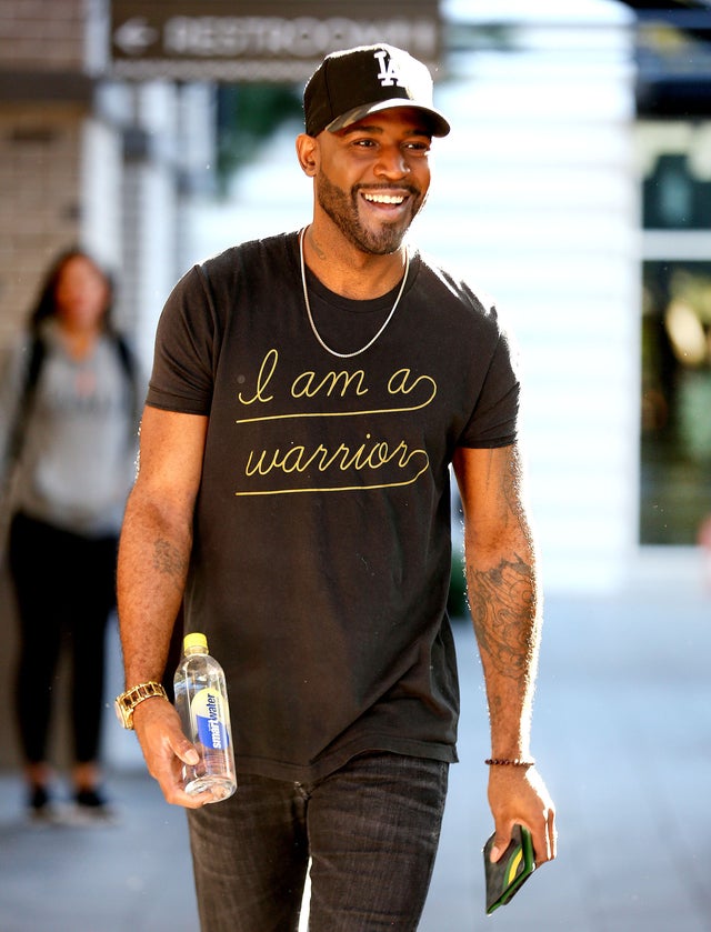 Karamo Brown with smartwater