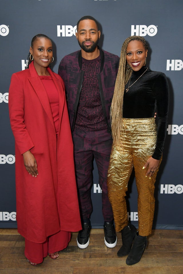 Issa Rae, Jay Ellis and Yvonne Orji 