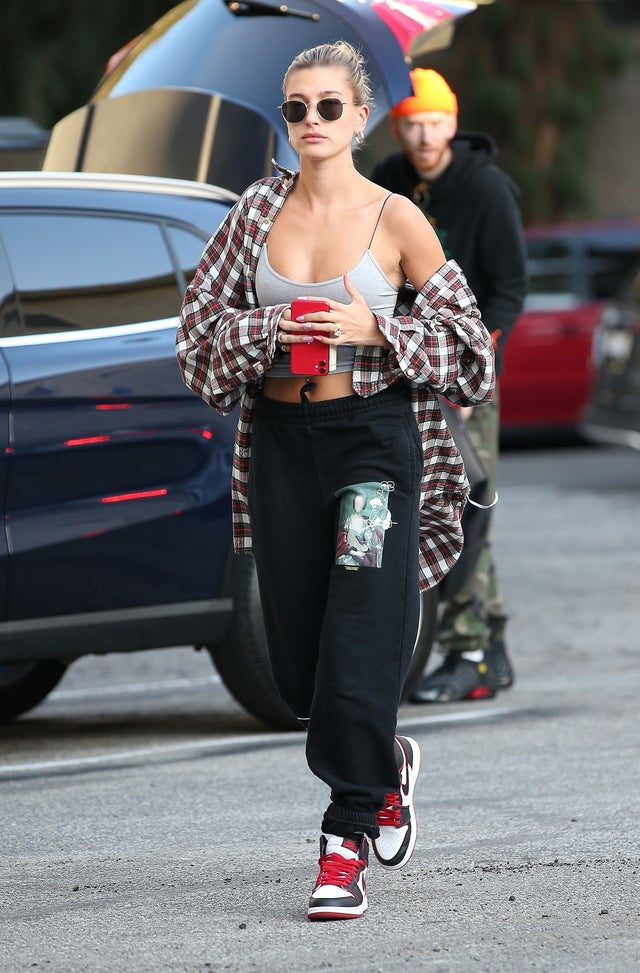 hailey bieber at dance class