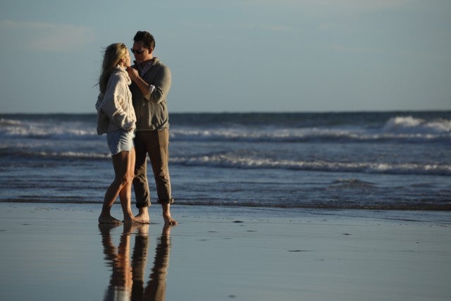 Peter Facinelli and Lily Anne Harrison