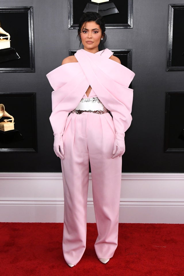 kylie jenner at 2019 grammys