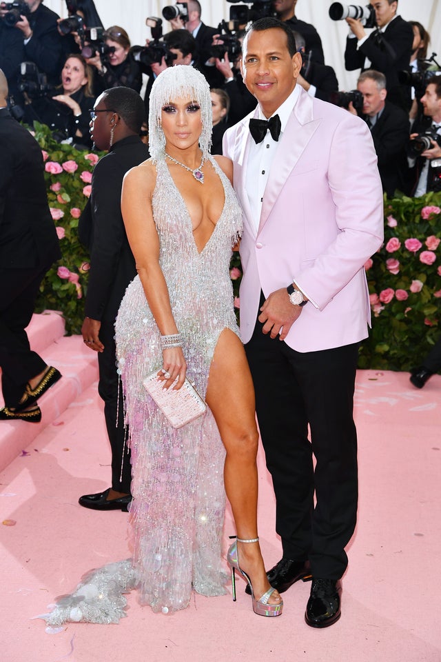 jennifer lopez and alex rodriguez at 2019 met gala