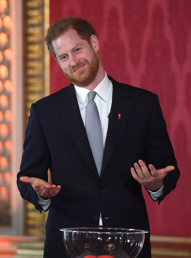 Prince Harry hosts the Rugby League World Cup 2021 draws 