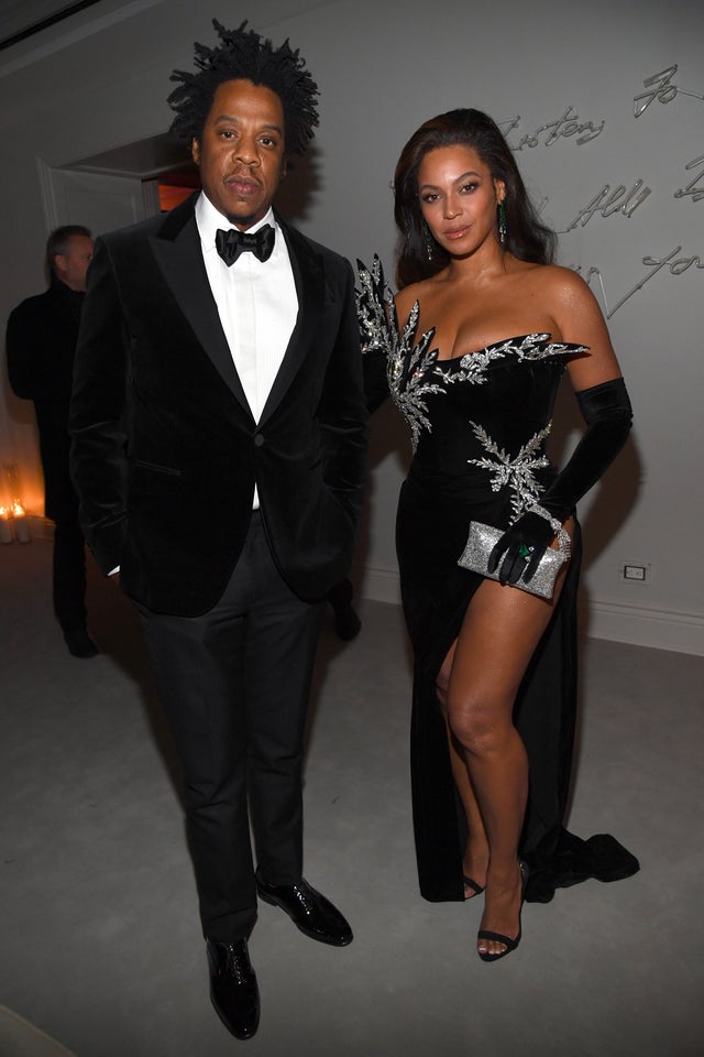 Jay-Z and Beyoncé Knowles-Carter at Sean Combs 50th Birthday Bash