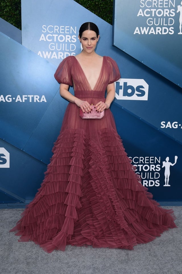 emily hampshire at 2020 sag awards