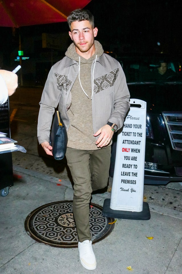 Nick Jonas in LA on 1/21