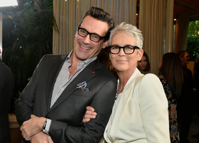 Jon Hamm and Jamie Lee Curtis at afi awards