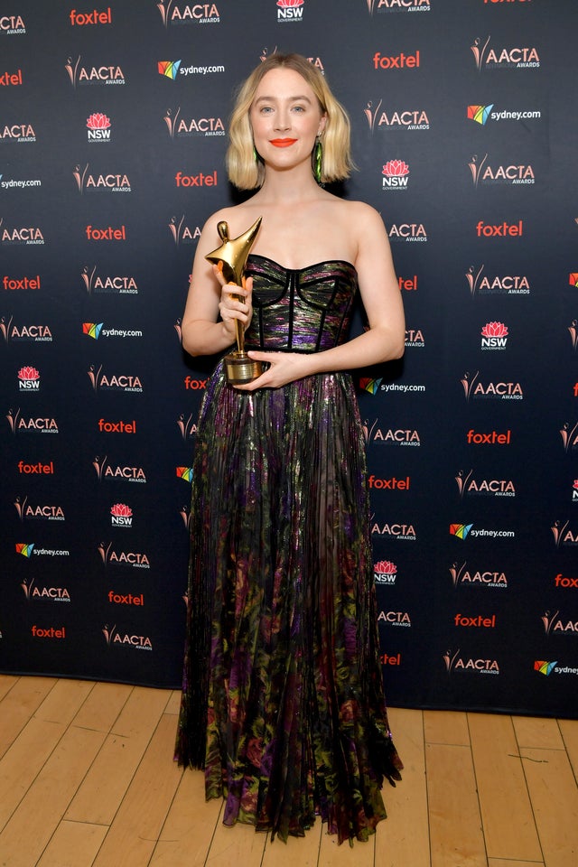 Saoirse Ronan at the 9th Annual Australian Academy Of Cinema And Television Arts (AACTA) International Awards