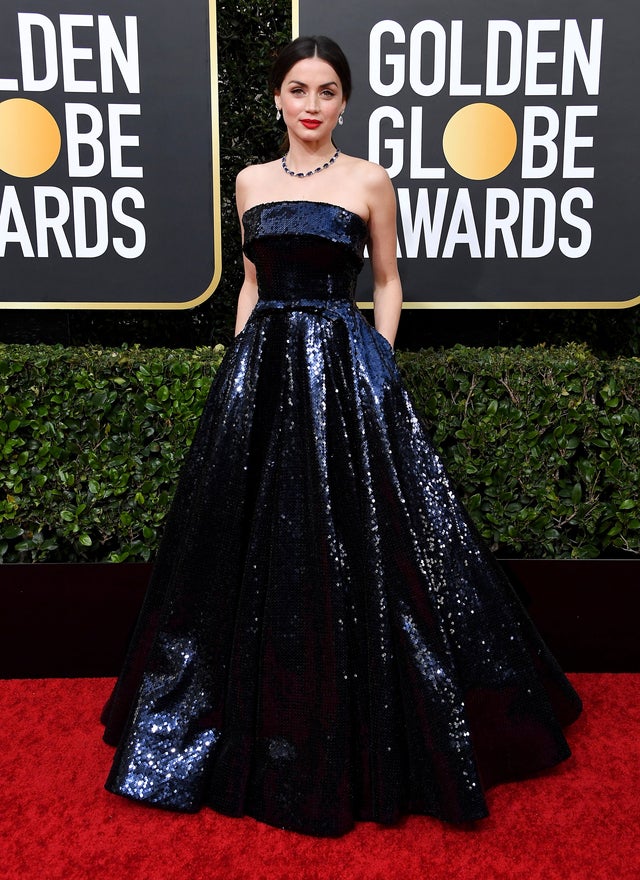 Ana de Armas at the 77th Annual Golden Globe Awards  