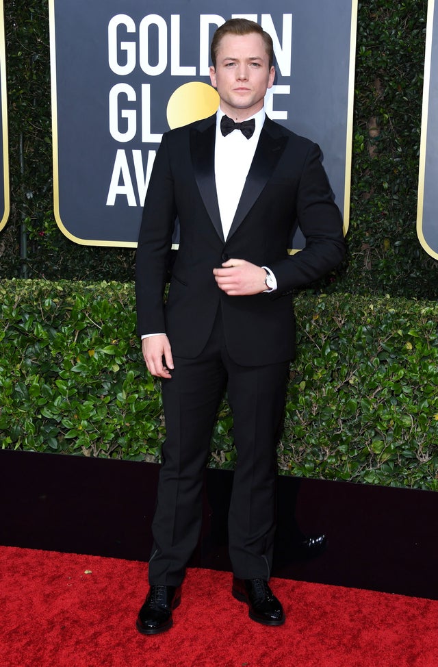 Taron Egerton at 2020 golden globes