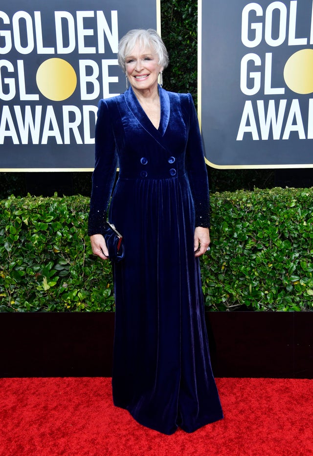 Glenn Close at 2020 golden globes