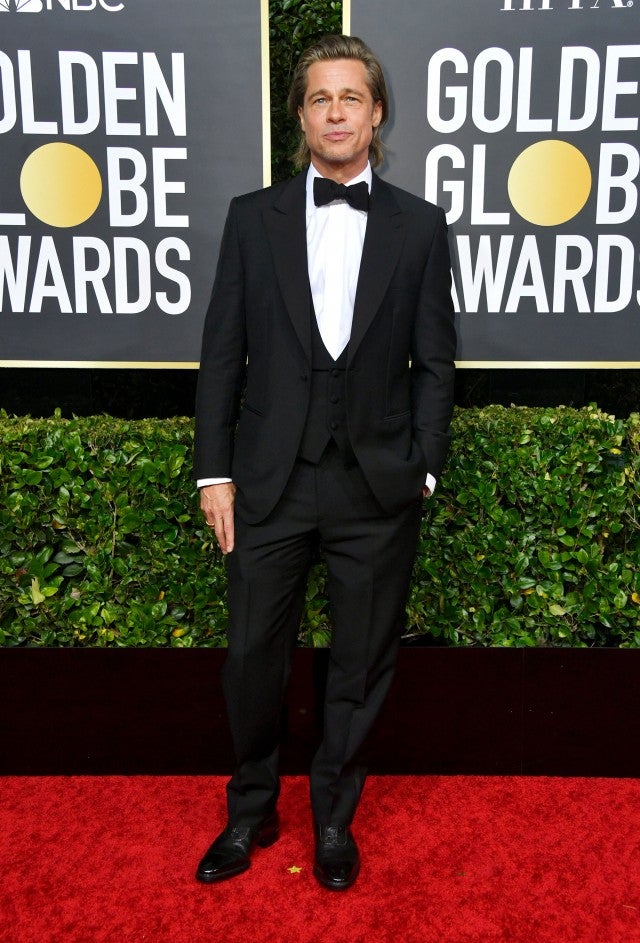 Brad Pitt at 2020 golden globes