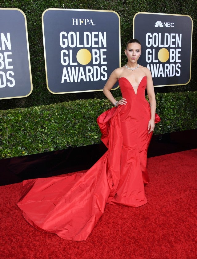 Scarlett Johansson at the 77th Annual Golden Globe Awards