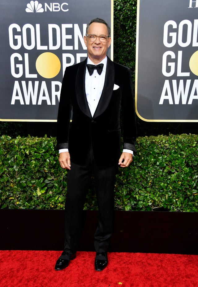 Tom Hanks at 2020 golden globes