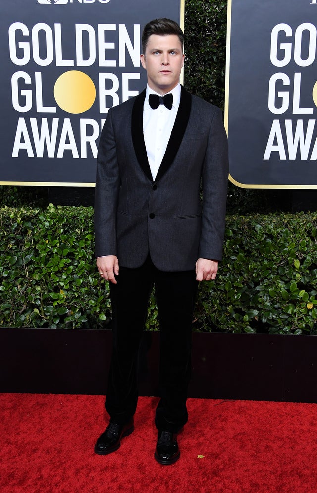 Colin Jost at 2020 golden globes