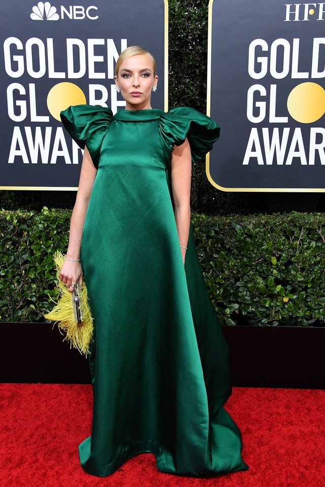 Jodie Comer at 2020 golden globes