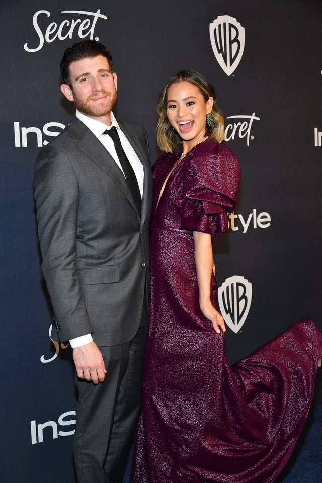 Bryan Greenberg and Jamie Chung at gg party
