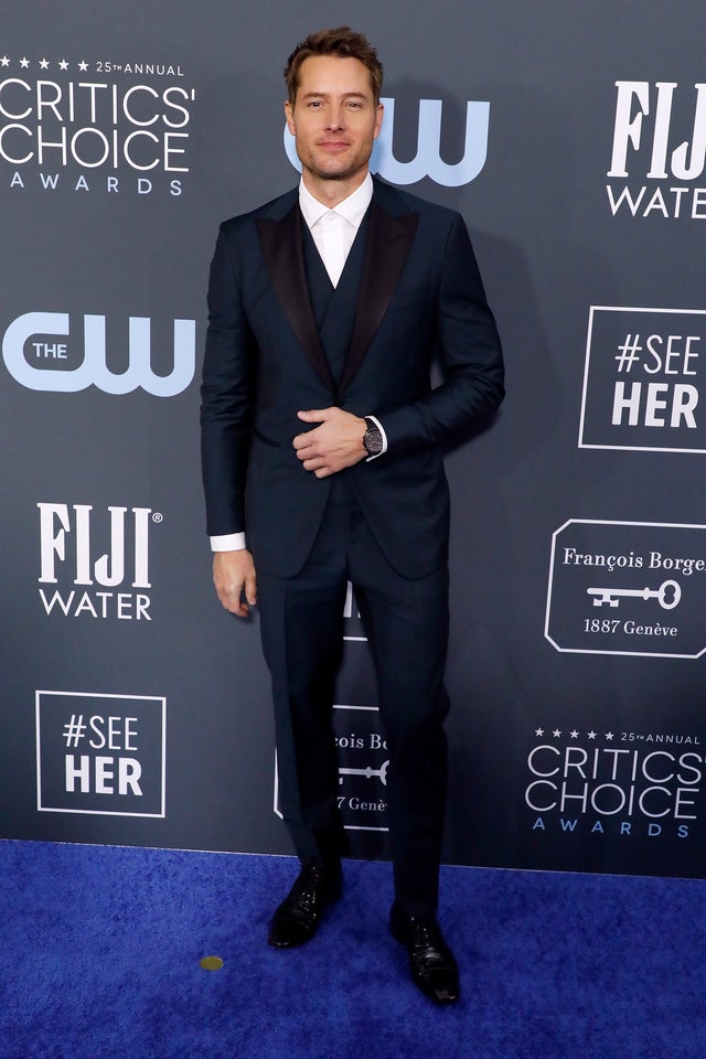 justin hartley at the 2020 Critics' Choice Awards