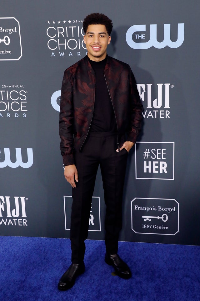 Marcus Scribner at the 25th Annual Critics' Choice Awards 
