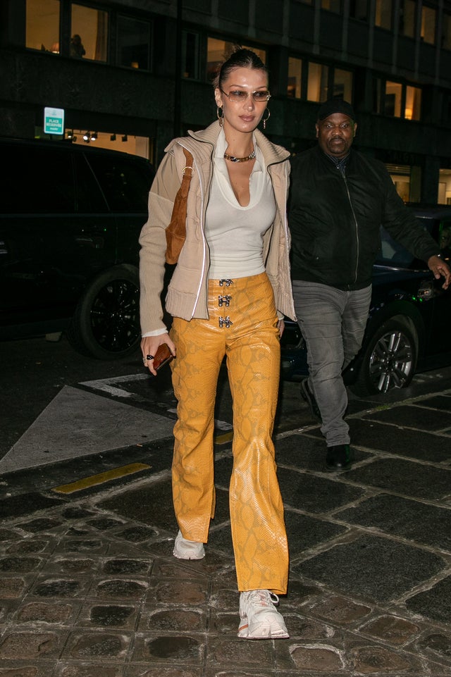 Bella Hadid in paris on 1/15