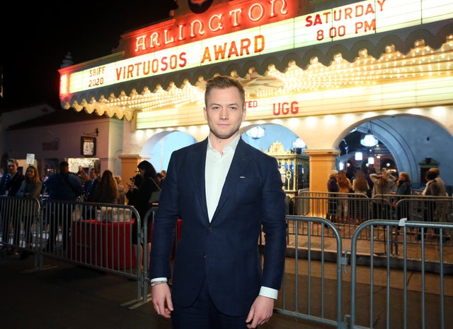 Taron Egerton at the Virtuosos Award presentation during the 35th Santa Barbara International Film Festival