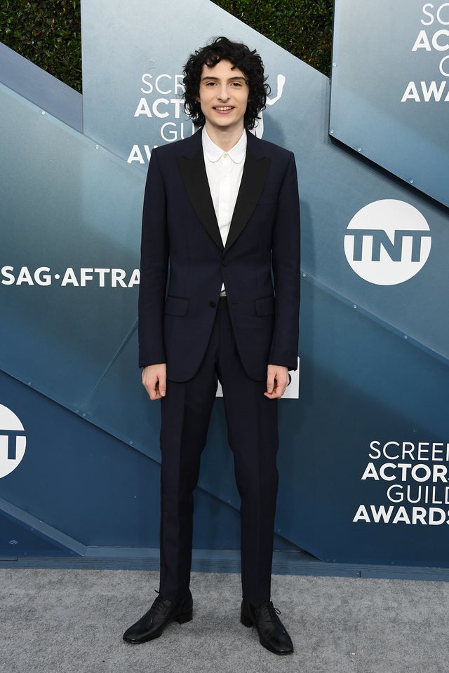 Finn Wolfhard at 2020 sag awards