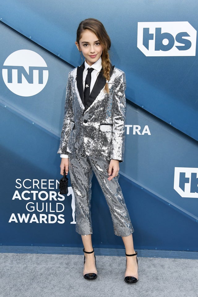 Julia Butters at the 26th Annual Screen Actors Guild Award