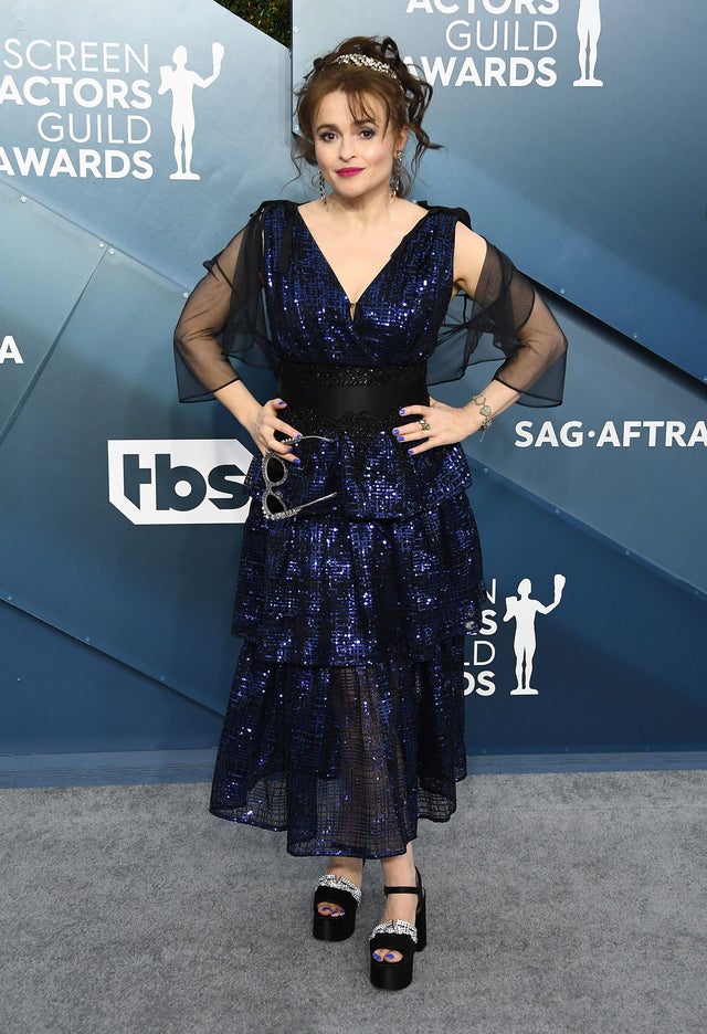 Helena Bonham Carter at 2020 sag awards