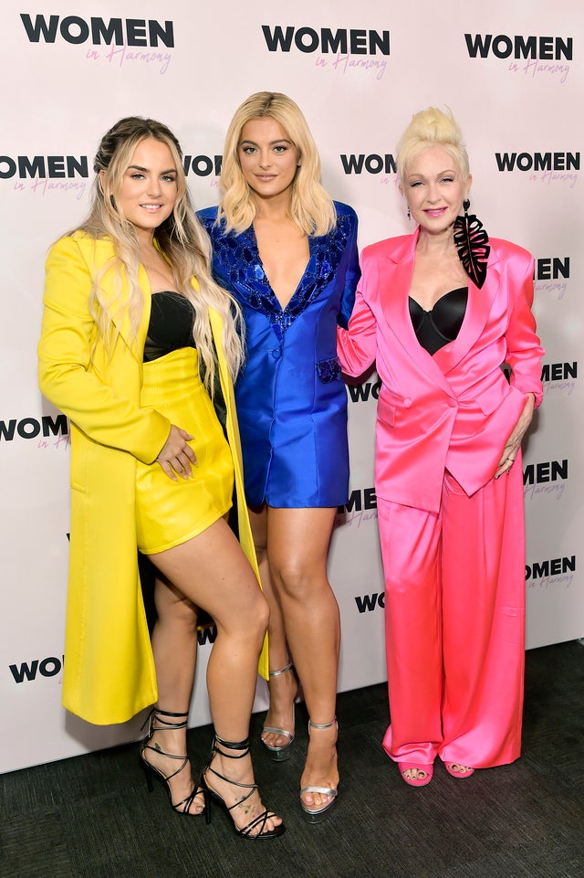 JoJo, Bebe Rexha and Cyndi Lauper