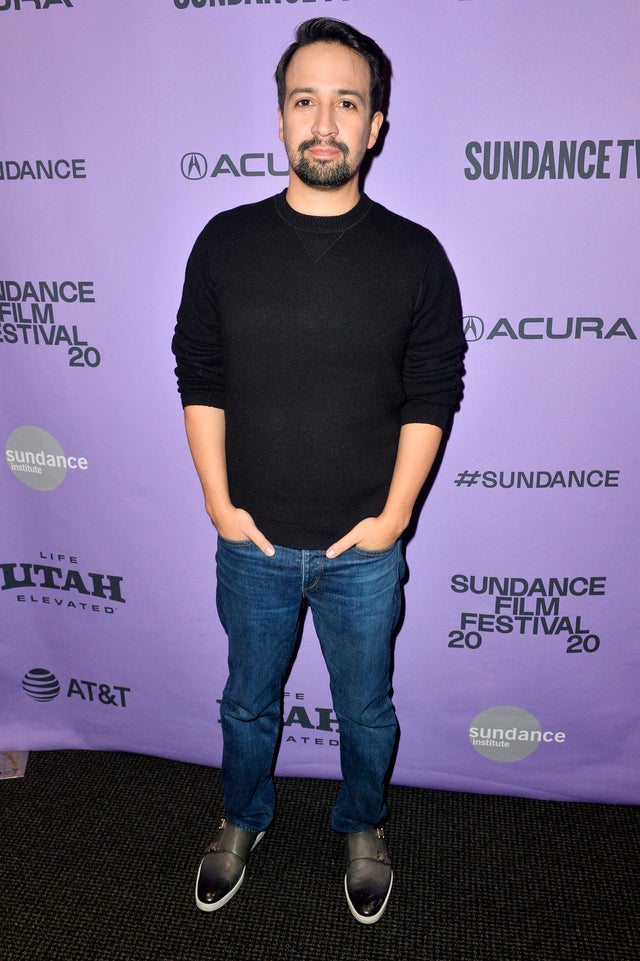 Lin-Manuel Miranda at sundance 2020