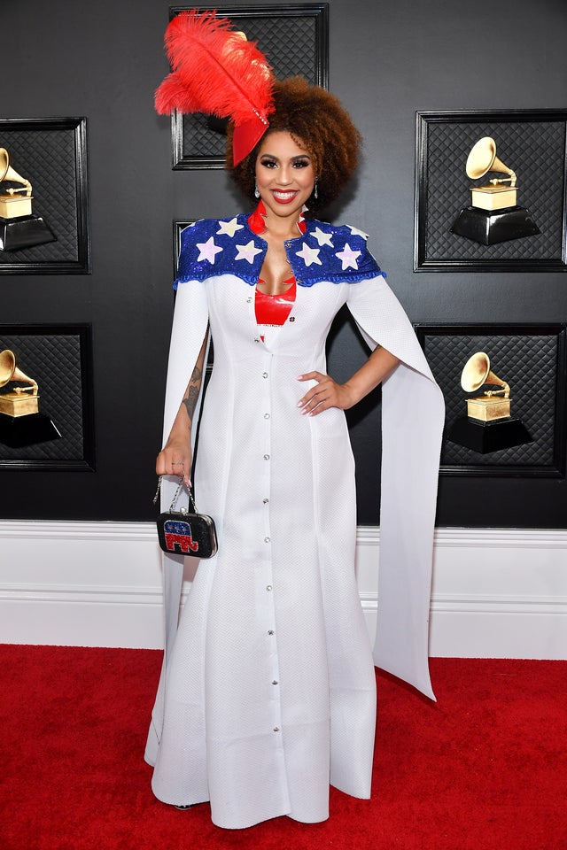 Joy Villa at 2020 grammys